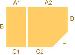 LOG CABINS: SINGLE GLAZED LOG CABINS and DOUBLE GLAZED LOG CABINS - Base dimensions