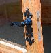 SUMMERHOUSES - Black antique style ironmongery