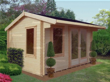 3.0-4.8m wide Apex 28-70mm Log Cabin 233