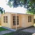 3.9-5.7m wide Apex 34-70mm Log Cabin 236