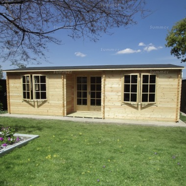 Multi room 45-70mm Log Cabin 241