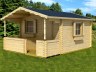 3.8m wide Apex 28-45mm Log Cabin 52