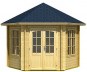 Hexagonal 34mm Log Cabin 99
