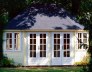 Octagonal Summerhouse Log Cabin 204