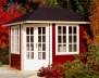 Corner Summerhouse Log Cabin 384
