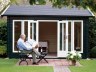 4.0-9.0m wide Apex 45-70mm Log Cabin 289