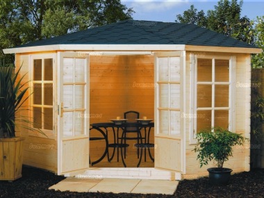 Corner Log Cabin 158