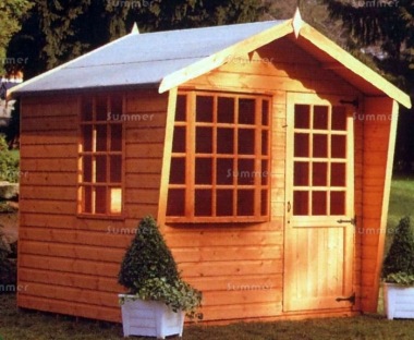 Cabin style Summerhouse 064