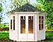 Hexagonal Log Cabin Summerhouse 591