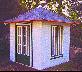 Hipped 28mm Log Cabin Summerhouse 596